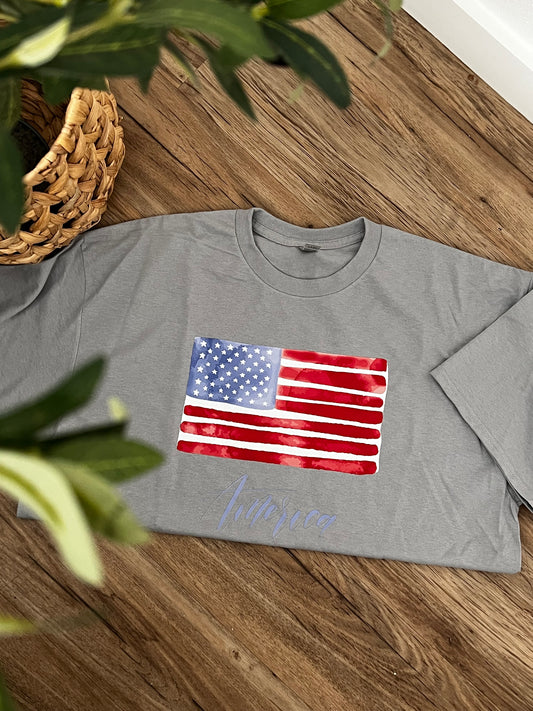 america flag // t-shirt